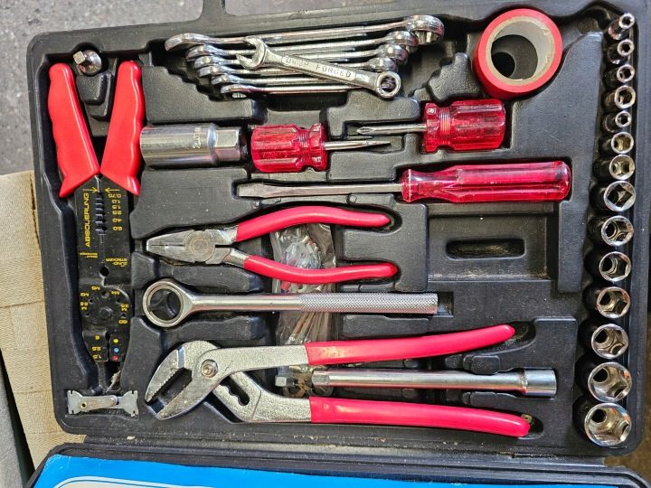 КОМПЛЕКТ ИНСТРУМЕНТОВ ЛЮКС TOOLS | 69 ЭЛЕМЕНТОВ | WZK-69A, фото 7