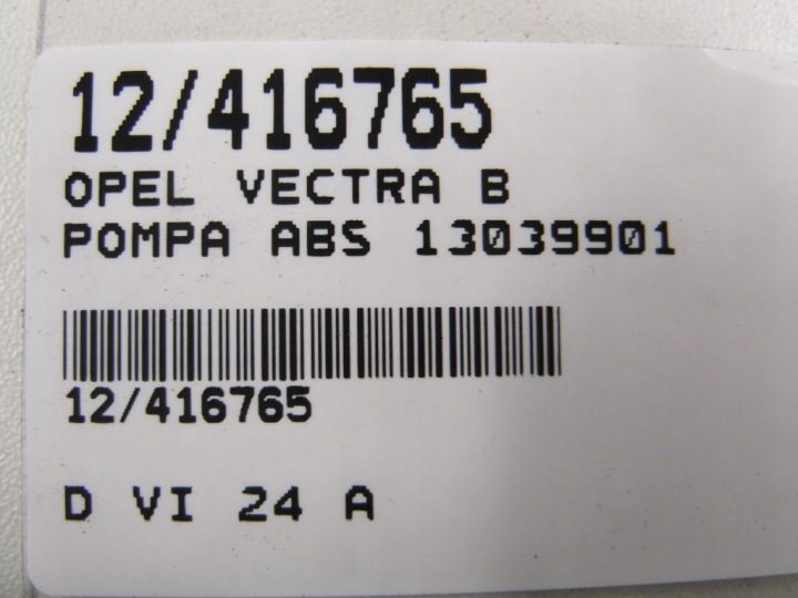 OPEL VECTRA B Насос ABS, фото 7
