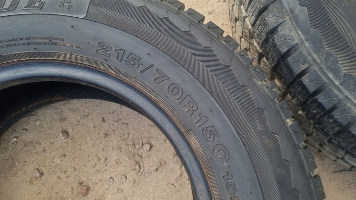 2× Шина зимняя Goodride SW612 215/70R15 109/107 R сцепление на снегу (3PMSF), фото 4