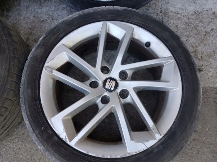 4× Литой диск SEAT OE 7.0" x 17" 5x112 ET 49, фото 4