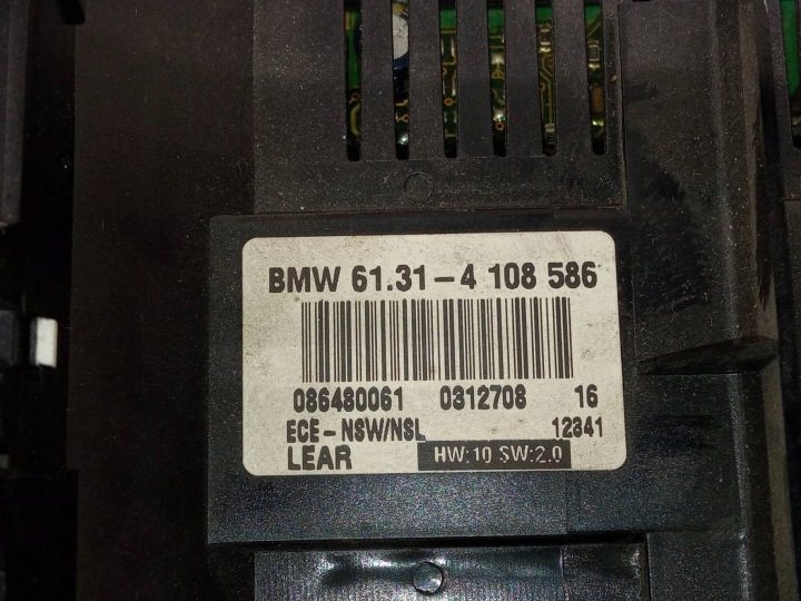 ПЕРЕКЛЮЧАТЕЛЬ СВЕТА E46 4108586 BMW Серия 3 IV (1998-2006) E46, фото 3