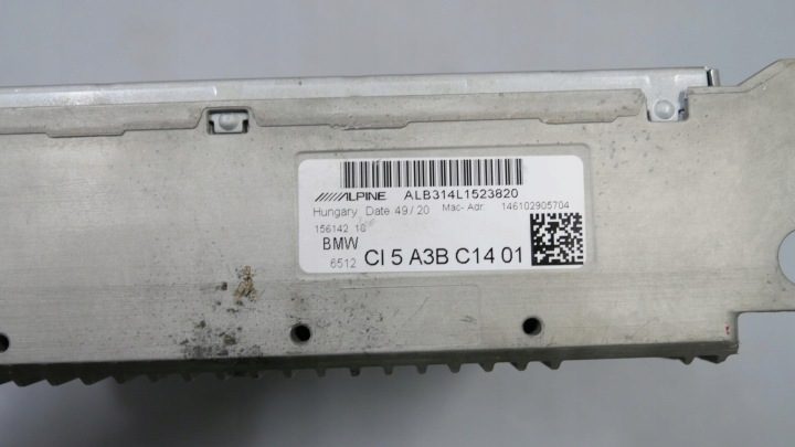 BMW F40 G20 G21 G22 G26 G15 магнитола навигация считыватель MGU Headunit 5A3BC14, фото 15