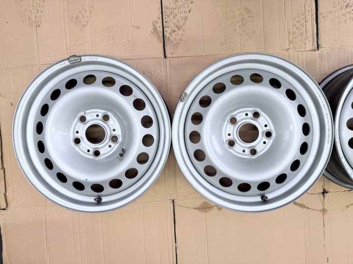 Штампованный диск Volkswagen OE 5QA601027 _/B 6.5" x 16" 5x112 ET 48, фото 3