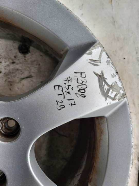Литой диск Peugeot OE 9673738677 7.5" x 17" 4x108 ET 29, фото 2