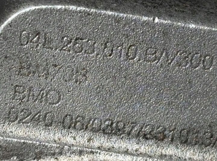 Турбина AUDI A3 (8V1, 8VK) 04L971501B 2.0L дизель 110 кВт 2014, фото 10