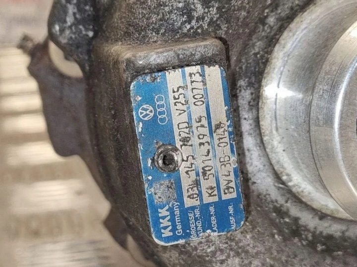 Турбина AUDI A4 (8K2, B8) 03L145702D 2.0L дизель 105 кВт 2009, фото 4