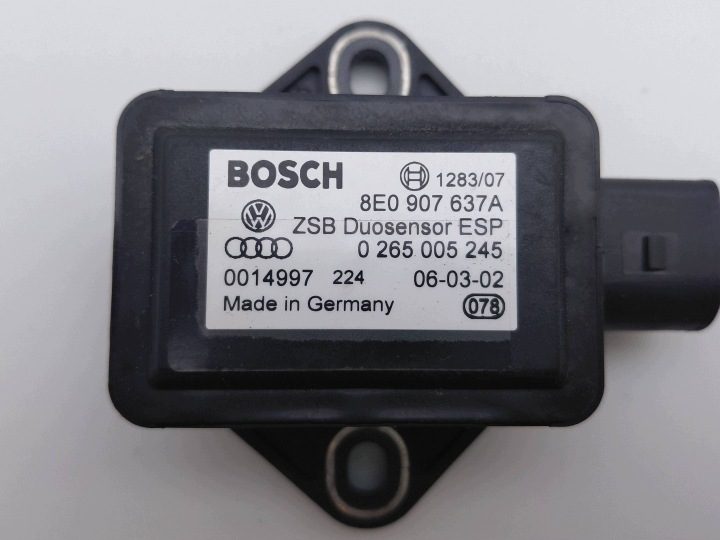 ДАТЧИК УСКОРЕНИЯ ESP SEAT IBIZA III 1.4B 8E0907637A 0265005245 NR335, фото 2