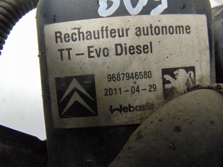 ПЕЧКА WEBASTO АВТОНОМНЫЙ ОТОПИТЕЛЬ THERMO PEUGEOT 508 1.6 HDI 9687946580, фото 14