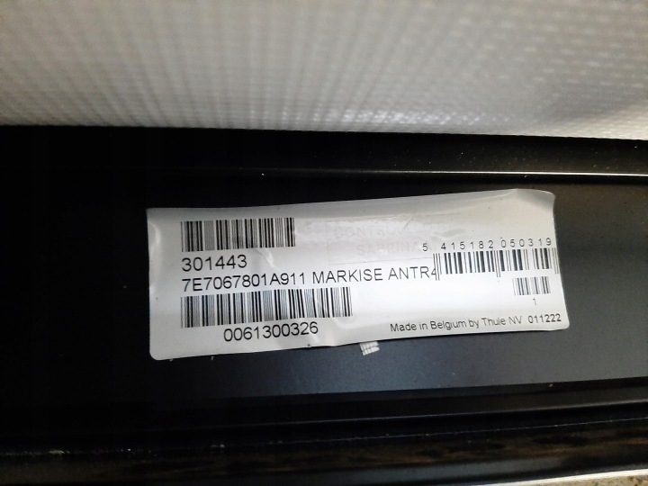 VW T6 California шторка Markiza 7E7067801A, фото 2