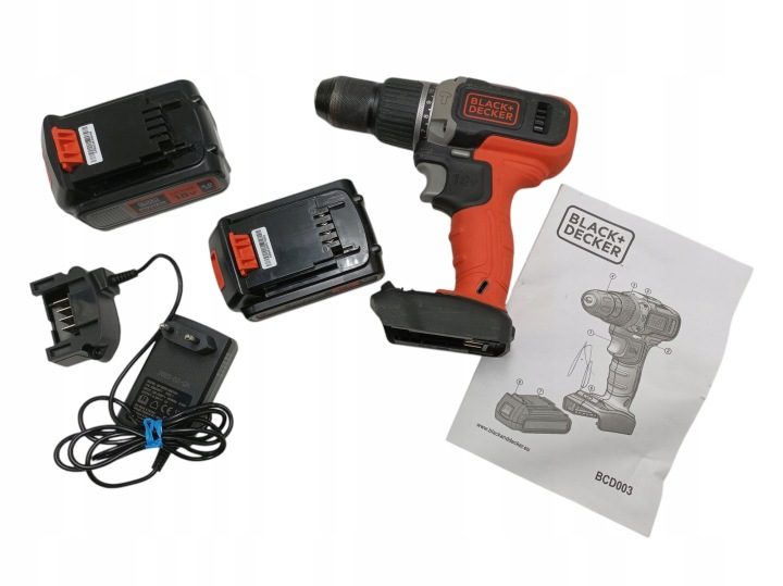 Дрель-шуруповерт аккумуляторный BLACK+DECKER | 18V, фото 5
