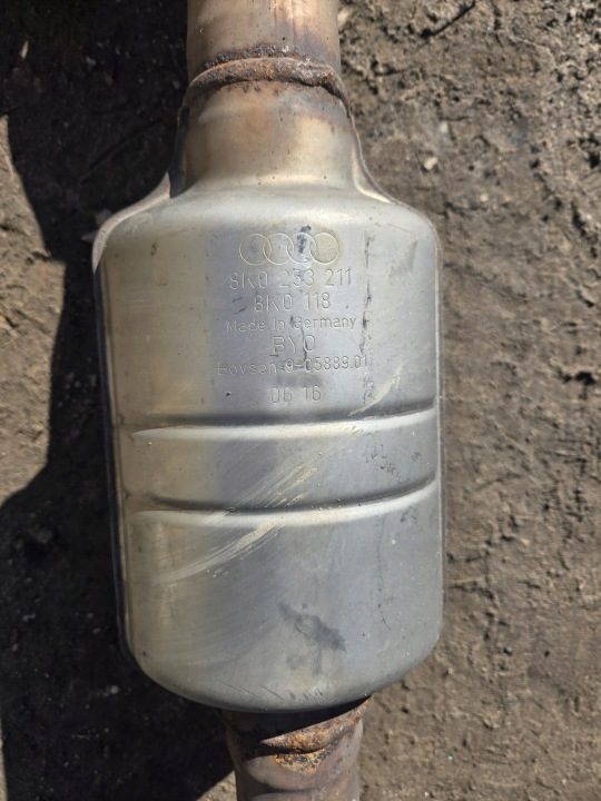 Q5 8R РЕСТАЙЛИНГ ЗАДНИЙ ГЛУШИТЕЛЬ ВЫХЛОПНАЯ ТРУБА 8R0253611AK 8K0253211, фото 5