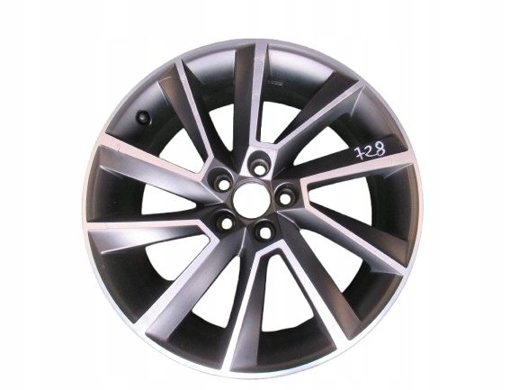 Литой диск Skoda OE STRATOS 6.5" x 17" 5x100 ET 40, фото 1