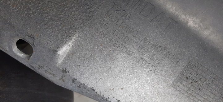 CHEVROLET KALOS 3D ХЭТЧБЕК ПОРОГ ПРАВЫЙ И ЛЕВЫЙ НАКЛАДКА ПОРОГА 96600364RH, фото 6