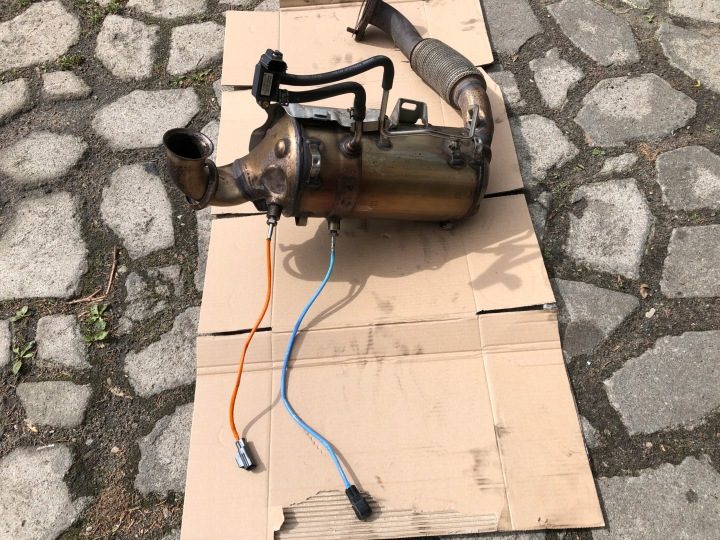 Катализатор DPF фильтр Volvo V40 II V40CC 12- 1.6 дизель D2 31370724, фото 2