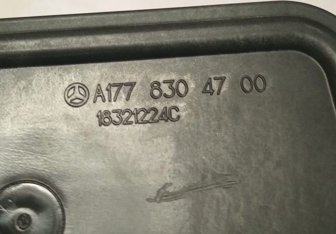 Mercedes 118 воздуховод + крышка идеал! A1778304700 A1778304800, фото 6