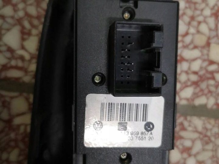 Переключатель, стеклоподъемник Volkswagen OE 1J3959857A, фото 4
