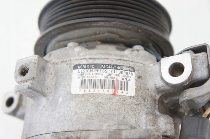 Компрессор кондиционера Jeep Compass 2.0 CRD P68245076AA, фото 3