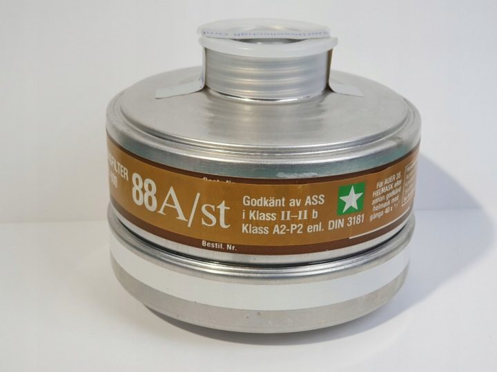 AUER 88A/st A2P2 A2-P2 ФИЛЬТР АДСОРБЕР ДЛЯ КАПОТА ОРИГИНАЛ, фото 1