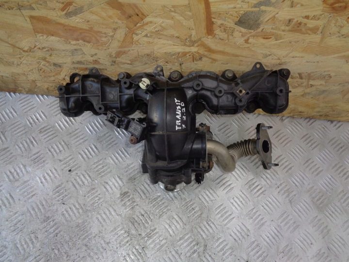 ВПУСКНОЙ КОЛЛЕКТОР + ДРОССЕЛЬНАЯ ЗАСЛОНКА FORD TRANSIT MK7 2.2 TDCI 2006- BK2Q-9424-C, фото 2