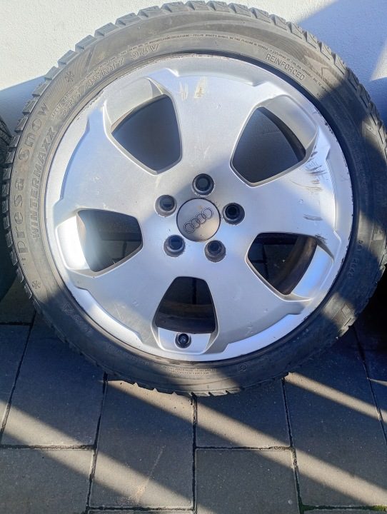 4× Литой диск Audi OE 7.5" x 17" 5x112, фото 3