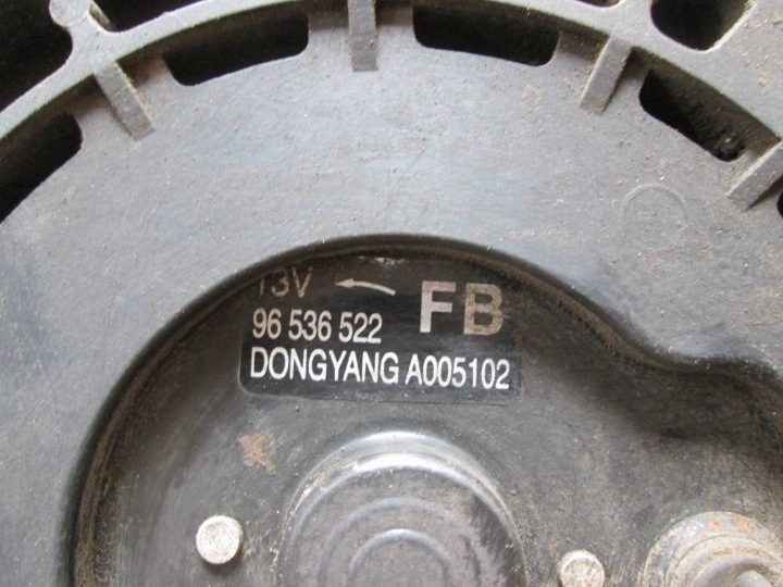 Chevrolet Aveo T250 1.2 вентилятор радиатора 96536522FB, фото 3