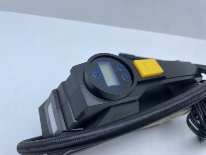 Компрессор автомобильный 12V LED LCD Carsun C3012-1, фото 4