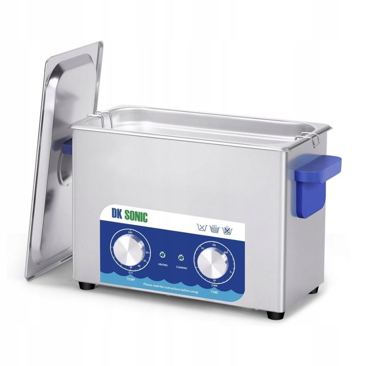 DK SONIC Ultrasonic Cleaner 4L – мойка stołowa с стали nierdzewnej M1859, фото 1