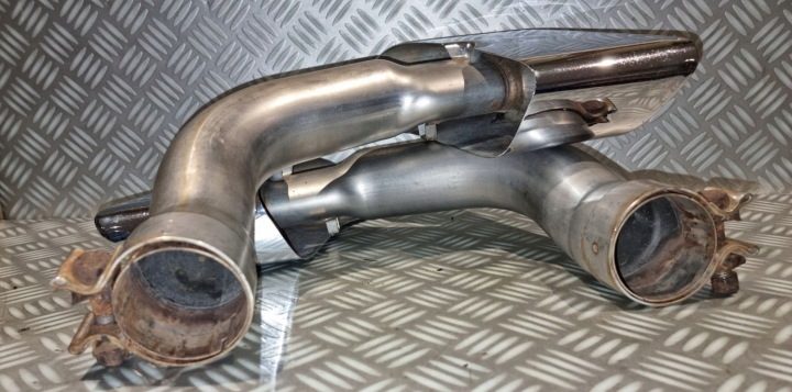 AUDI Q7 4M 3.0 TDI НАКОНЕЧНИКИ ГЛУШИТЕЛЯ ХРОМ ВЫХЛОПА 4M0253681J 4M0253682J КОМПЛ., фото 16