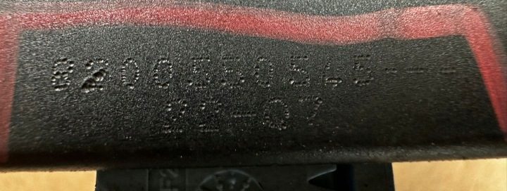 РЫЧАГ РУЧКА КНОПКА РУЧНОГО ТОРМОЗА RENAULT ESPACE IV 8200550545, фото 3