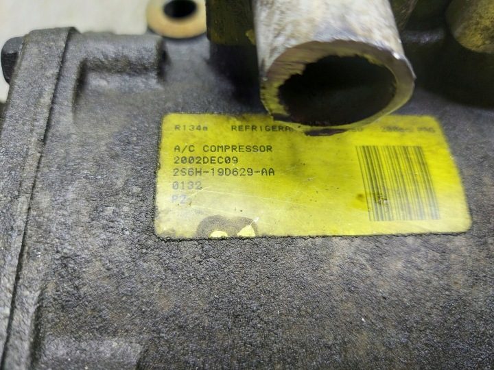 КОМПРЕССОР КОНДИЦИОНЕРА FORD FIESTA MK5 1.3 бензин 2S6H-19D629-AA, фото 7