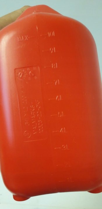 Канистра Cartec 506021 на топливо красное 10 L, фото 7