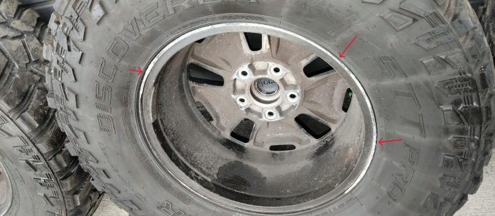 4X диск шина диска шины Jeep Wrangler JK 315/70 R17 Discoverer STT PRO, фото 12