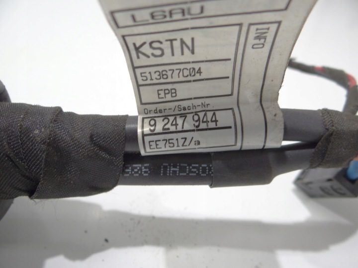 BMW F10 F11 ПРОВОДКА ПОДВЕСКИ РУЧНОГО ТОРМОЗА 9247944, фото 5