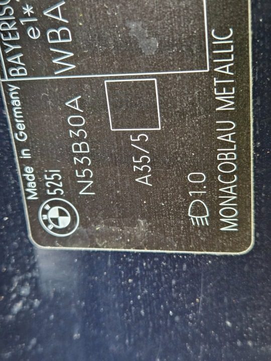 ЗЕРКАЛО ЛЕВОЕ BMW E60 MONACOBLAU A35/5 ЕВРОПА, фото 6