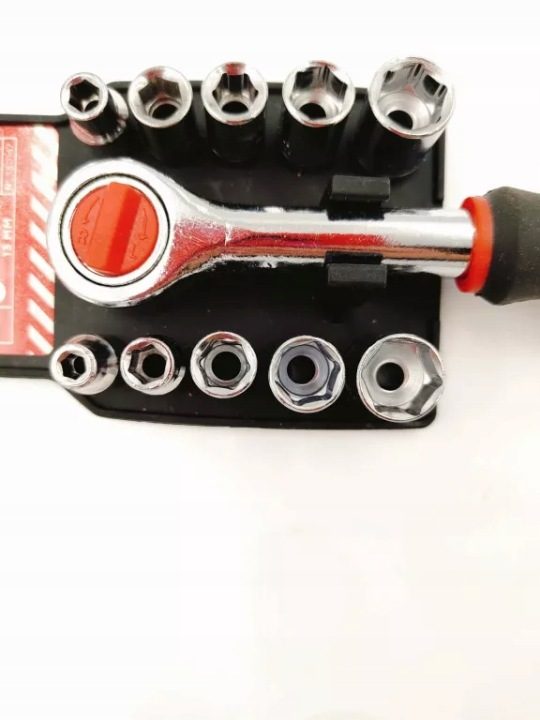 ТОРЦЕВЫЕ ГОЛОВКИ 1/4, КОМПЛЕКТ 12 шт. 38D147 TOP TOOLS, фото 4