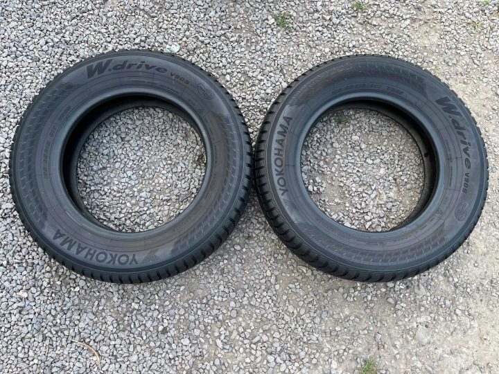 2× Шина зимняя Yokohama W.drive V905 195/65R15 91 т сцепление на снегу (3PMSF), фото 5