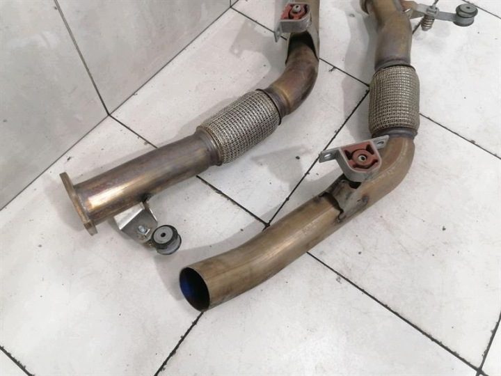 BENTLEY BENTAYGA 36A MK2 Down Труба Комплект 4M0253350BE Выхлоп Система Muffler, фото 2