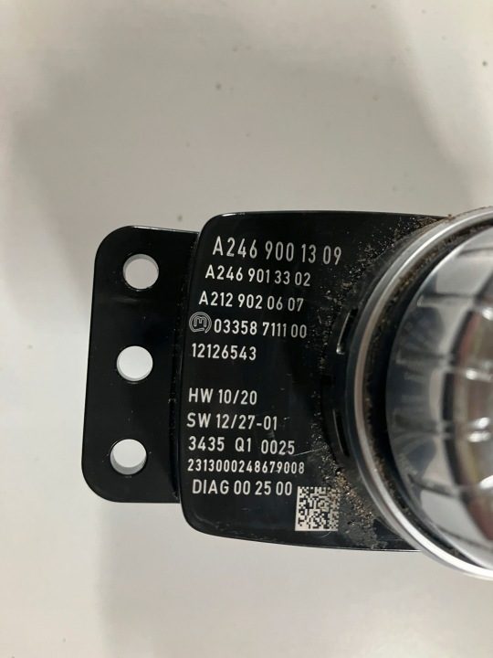 Переключатель панель магнитолы навигации Mercedes A класс W176 A2469001309, фото 2