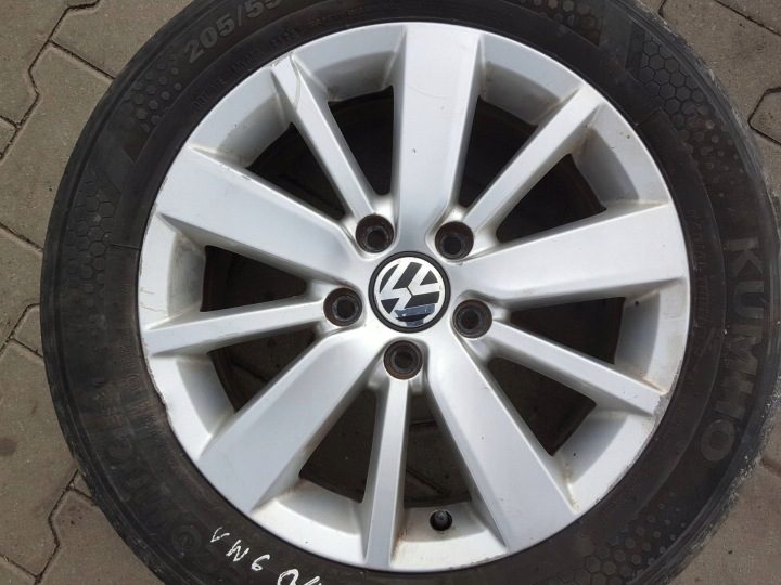 Литой диск Volkswagen OE Golf VI См. фото x 16" 3X7, фото 2