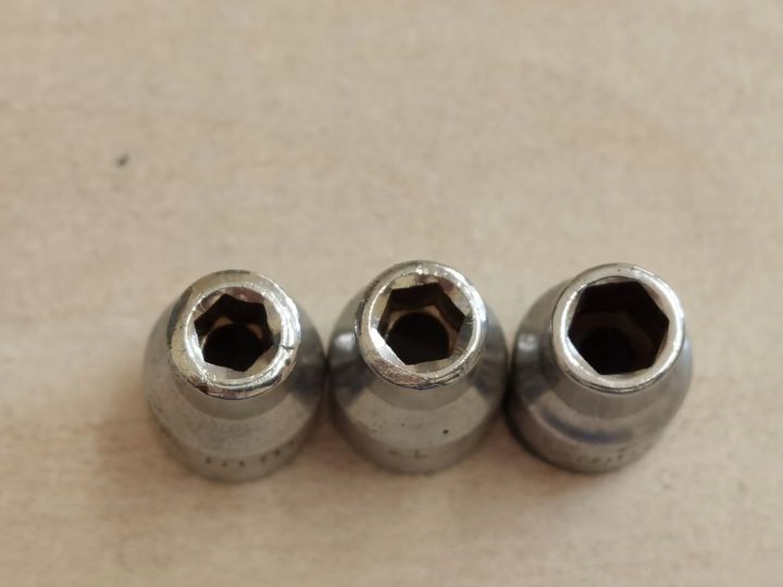Насадки 1/4" 6-kątne 4, 4.5, 5 мм, фото 3