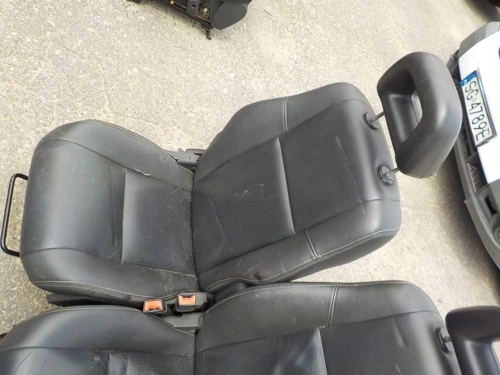 Сиденье водителя комплект кожа Dodge Caliber 2009 г., фото 4