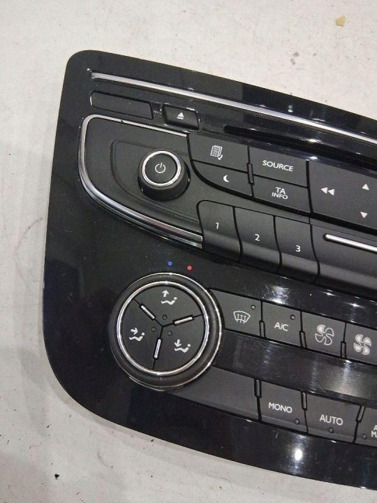 ПАНЕЛЬ УПРАВЛЕНИЯ МАГНИТОЛЫ КОНДИЦИОНЕРА PEUGEOT 508 98023793XZ, фото 2