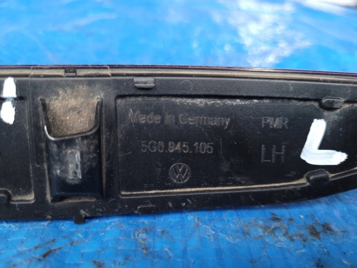 VW Golf VII | Катафот левый бампера задний ХЭТЧБЕК РЕСТАЙЛИНГ 5G0945105, фото 7