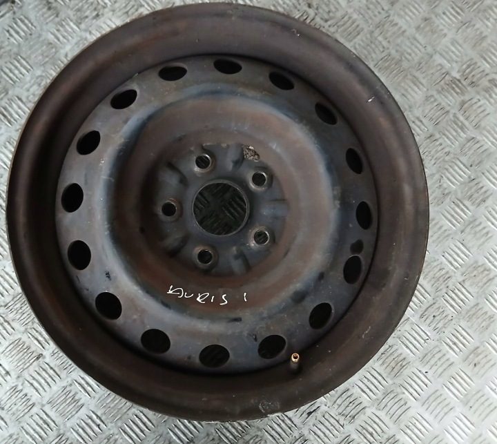4× Штампованный диск Toyota OE Auris 150 См. фото x 16" 5x114.3 ET 45, фото 2