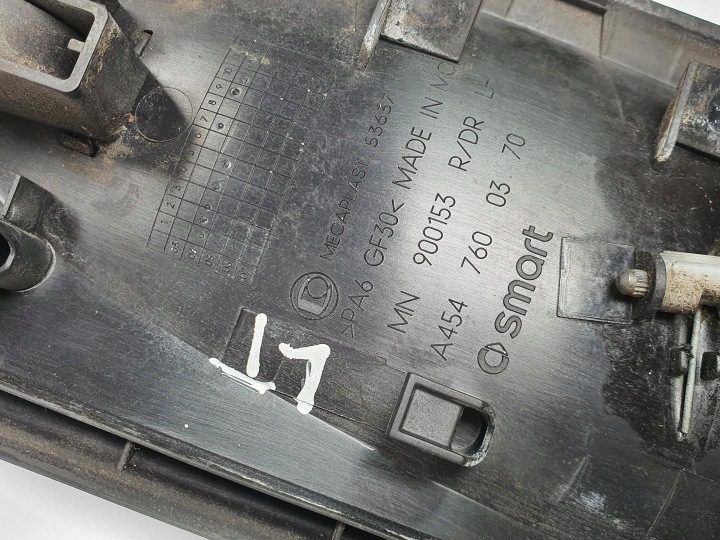 РУЧКА ДВЕРИ ЛЕВАЯ ЗАДНЯЯ SMART FORFOUR 454 A4547600370, фото 3