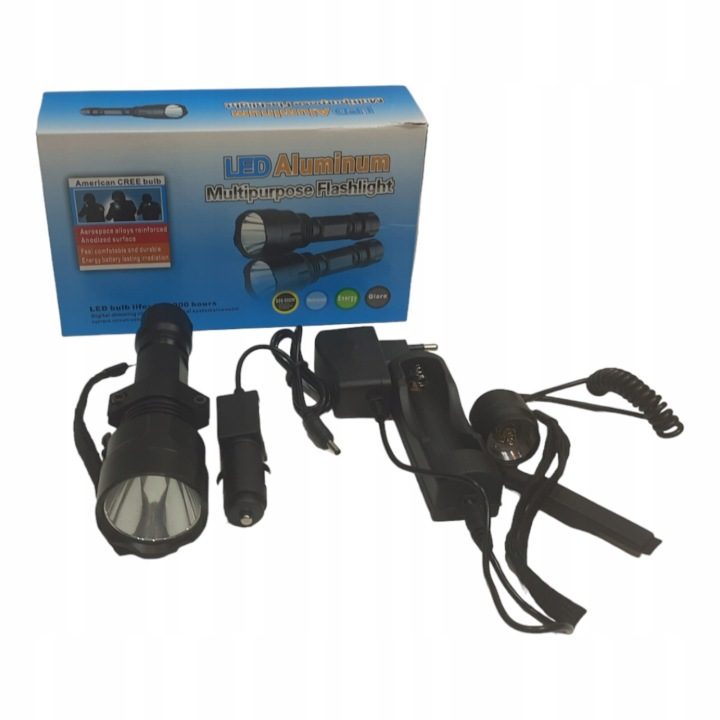 Фонарик для zamocowania на broń X-Balog 800 lm LED, фото 6