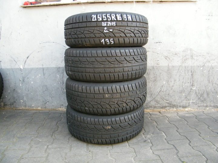 4× Шина зимняя Hankook Winter i*cept Evo W310 215/55R16 97 В сцепление на снегу (3PMSF), усилитель (XL), фото 2