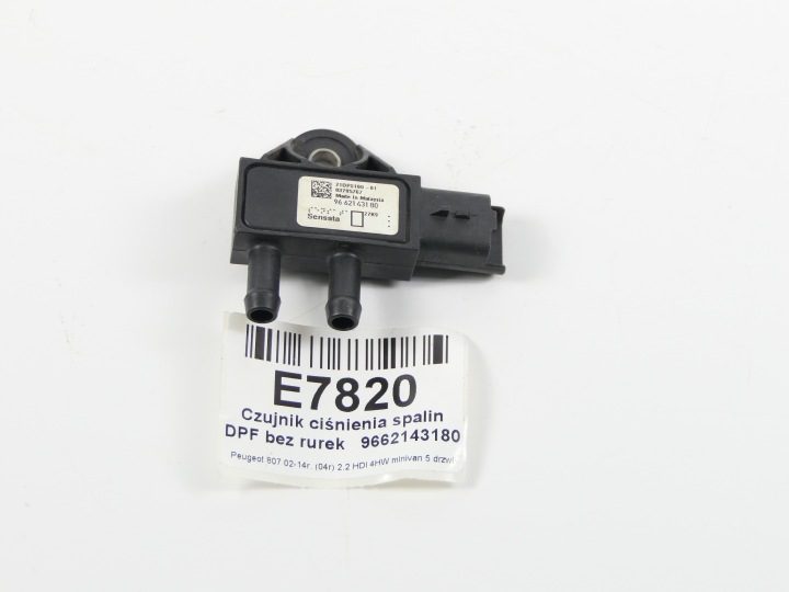 Датчик давления выхлопных газов DPF без rurek Peugeot 807 02-14r (04 г.) 2.2 HDI 4HW, фото 1