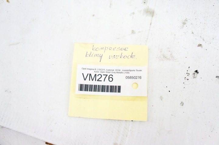 VM276 Opel Insignia B II 2.0 CDTI ^ Компрессор Кондиционера 39157291, фото 8