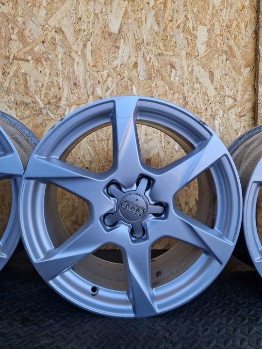 4× Литой диск Audi OE A4 S4 B8 8K См. фото x 17" 5x112 ET 45, фото 6